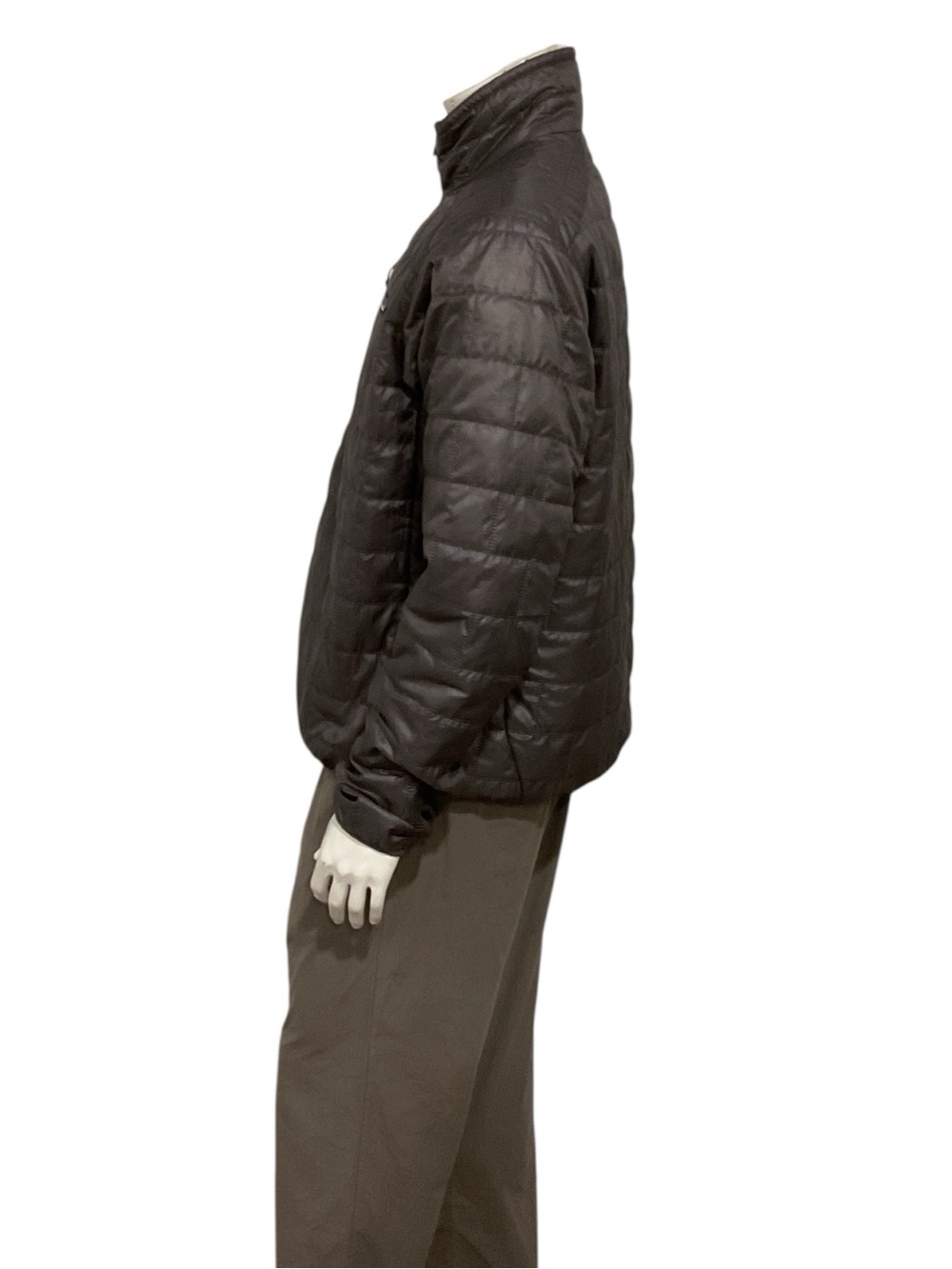 Patagonia Men’s Grey Half Zip Puffer Jacket - Picture 2 of 5